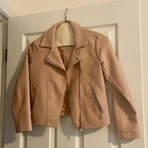 Girls size 10/12, faux suede jacket